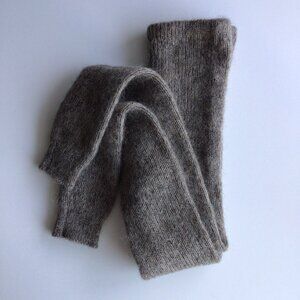 Thick Rib Knit Wool Winter Leggings